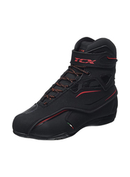 Tcx 9581w Ners Zeta Waterproof Motorcycle Boot, Size 42, Black/Red